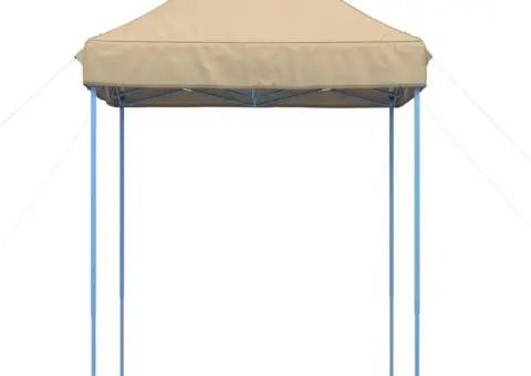 Cort de petrecere pliabil Pop-Up, 200x200x306 cm, bej - 3/5