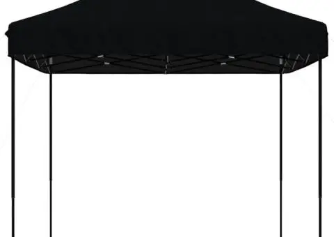 Cort de petrecere pliabil Pop-Up, 410x279x315 cm, negru - 4/5