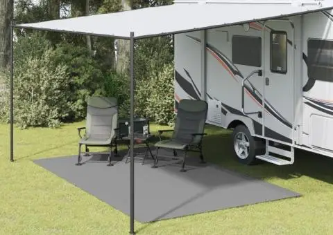 Covor pentru cort, antracit, 4x2,5 m - 1/5