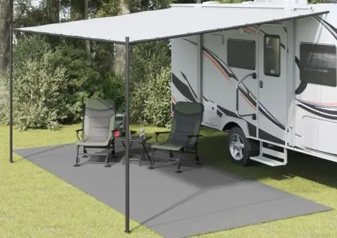 Covor pentru cort, antracit, 6x2,5 m - 1/5