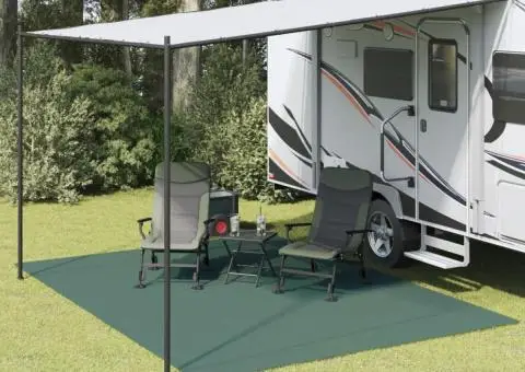 Covor pentru cort, verde, 4x3 m - 1/5