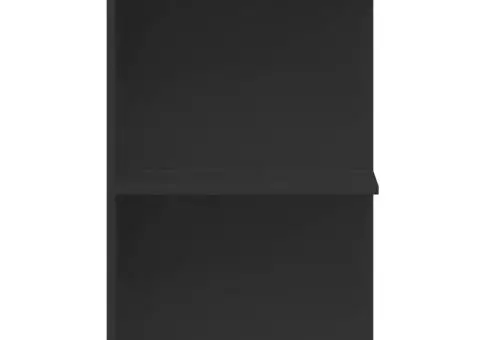 Birou, negru, 140x50x75 cm, lemn prelucrat - 5/5