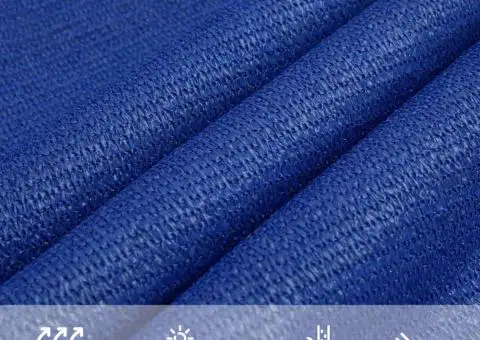 Pânză parasolar, albastru dreptunghiular 3,5x5 m HDPE 160 g/m² - 4/5