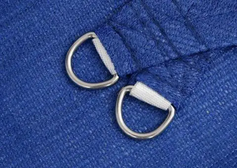 Pânză parasolar, albastru dreptunghiular 3,5x5 m HDPE 160 g/m² - 5/5