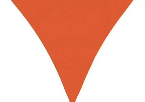 Pânză parasolar triunghiular 4,5x4,5x4,5 m HDPE 160 g/m² - 2/5