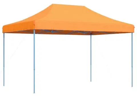 Cort de petrecere pliabil Pop-Up, portocaliu, 410x279x315 cm - 5/5