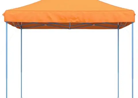 Cort de petrecere pliabil Pop-Up, portocaliu, 292x292x315 cm - 4/5