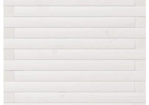 Jardinieră de grădină, alb, 50x50x49,5 cm, lemn masiv de pin - 5/5