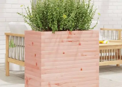 Jardinieră de grădină, 70x40x72 cm, lemn masiv Douglas - 1/5