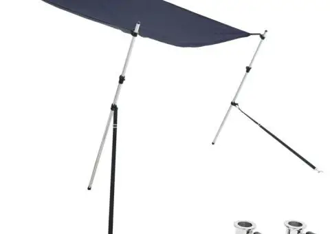 Set extensie parasolar T-Top, albastru, 170x170x(113-182,5) cm - 2/5