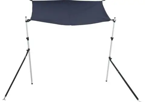 Set extensie parasolar T-Top, albastru, 170x170x(113-182,5) cm - 4/5