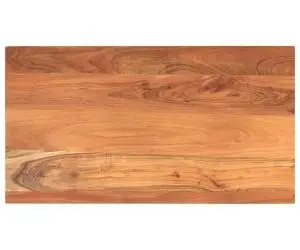 vidaXL Blat de masă 120x60x2,5 cm dreptunghiular lemn masiv de acacia