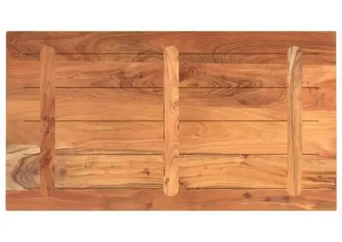 Blat de masă 120x60x2,5 cm dreptunghiular lemn masiv de acacia - 5/5