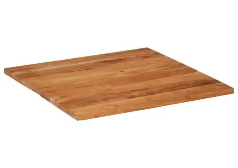 Blat de masă pătrat, 70x70x2,5 cm, lemn masiv de acacia - 2/5