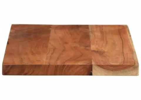 Blat de masă 60x20x3,8 cm dreptunghiular lemn masiv de acacia - 4/5