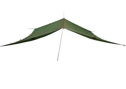 Prelată de camping, verde, 420x440 cm, impermeabilă - 4/5