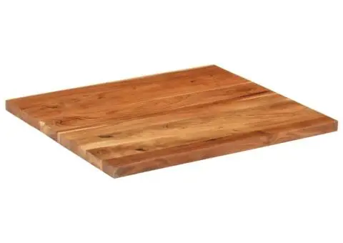 Blat de masă 90x80x3,8 cm dreptunghiular lemn masiv de acacia - 2/5