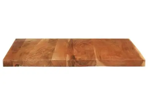 Blat de masă 90x80x3,8 cm dreptunghiular lemn masiv de acacia - 4/5