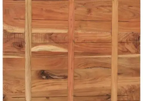 Blat de masă 90x80x3,8 cm dreptunghiular lemn masiv de acacia - 5/5