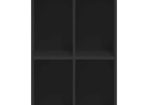 Birou, negru, 102x50x75 cm, lemn prelucrat - 5/5