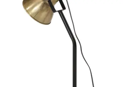 Lampă de birou 25 W, alamă antichizată, 17x17x60 cm, E27 - 5/5