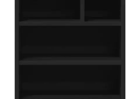 Suport pentru imprimantă cu roți, negru, 41x32x48 cm - 5/5