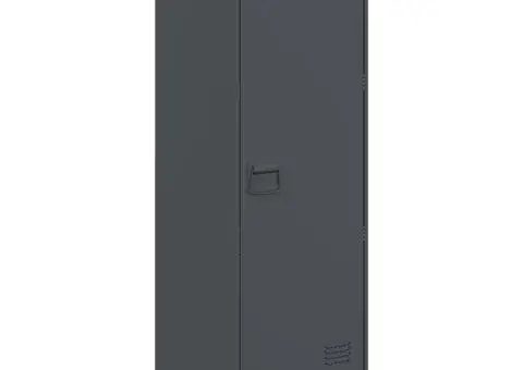 Servantă, antracit, 34,5x39x107 cm, oțel - 2/5