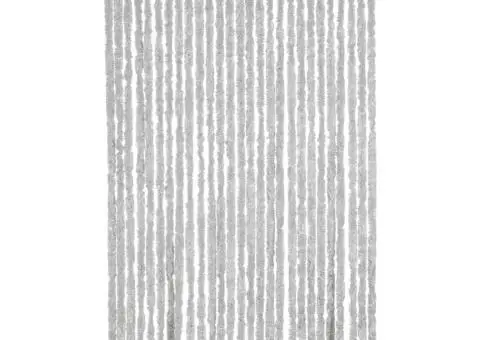 Perdea pentru insecte, gri, 118x220 cm, chenille - 3/5