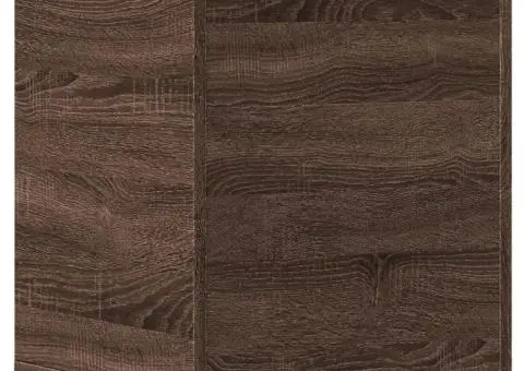 Cutie de depozitare, stejar maro, 40x42x46 cm, lemn prelucrat - 2/5