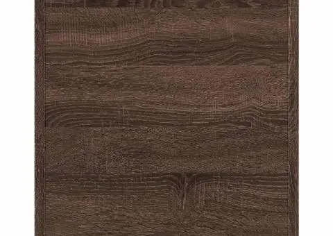 Cutie de depozitare, stejar maro, 40x42x46 cm, lemn prelucrat - 4/5