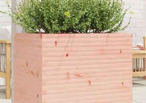 Jardinieră de grădină, 90x60x72,5 cm, lemn masiv Douglas - 1/5