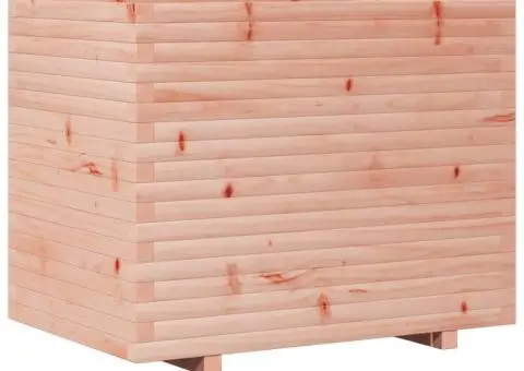 Jardinieră de grădină, 90x60x72,5 cm, lemn masiv Douglas - 2/5