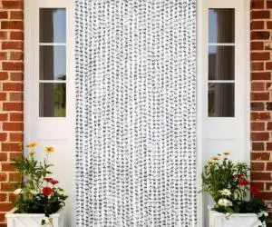 vidaXL Perdea de insecte gri deschis & gri închis 118x220 cm chenille