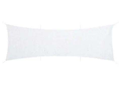 Plasă de camuflaj cu geantă de depozitare, alb, 613x138 cm - 1/5