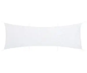 vidaXL Plasă de camuflaj cu geantă de depozitare, alb, 613x138 cm