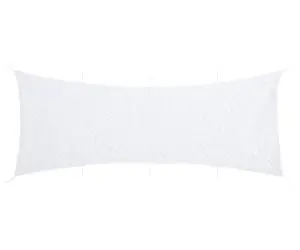vidaXL Plasă de camuflaj cu geantă de depozitare, alb, 833x297 cm