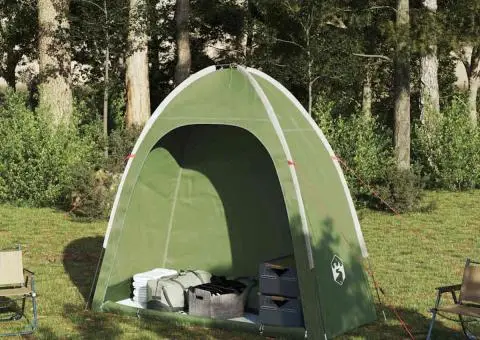 Cort de depozitare, verde, impermeabil - 3/5