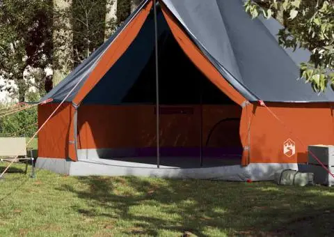 Cort de familie Tipi pentru 10 persoane gri impermeabil - 3/5