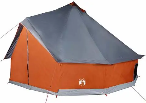 Cort de familie Tipi pentru 10 persoane gri impermeabil - 5/5