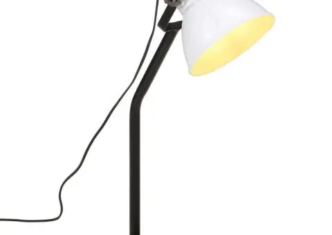 Lampă de birou 25 W, alb, 17x17x60 cm, E27 - 1/5