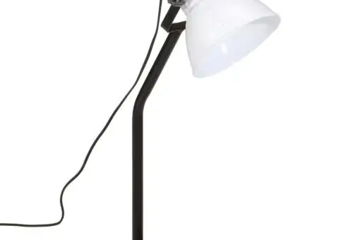 Lampă de birou 25 W, alb, 17x17x60 cm, E27 - 2/5