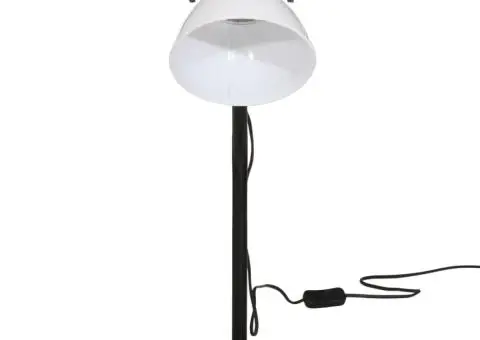 Lampă de birou 25 W, alb, 17x17x60 cm, E27 - 3/5