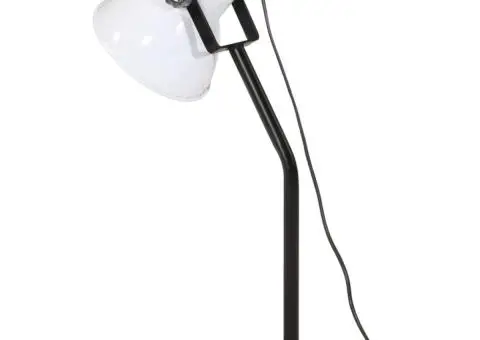 Lampă de birou 25 W, alb, 17x17x60 cm, E27 - 5/5