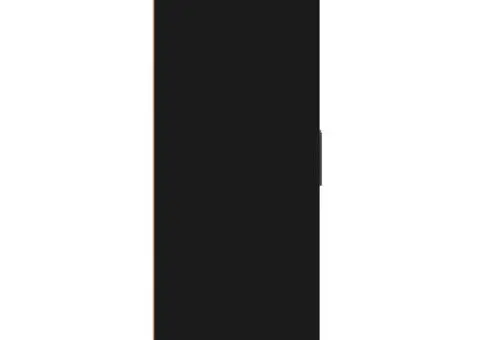 Dulapuri, 3 buc., negru, 60x31x84 cm, lemn prelucrat - 5/5