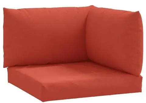 Perne de paleți, 3 buc., melanj roșu vin, material textil - 2/5