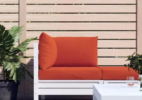 Perne de paleți, 3 buc., melanj roșu vin, material textil - 3/5