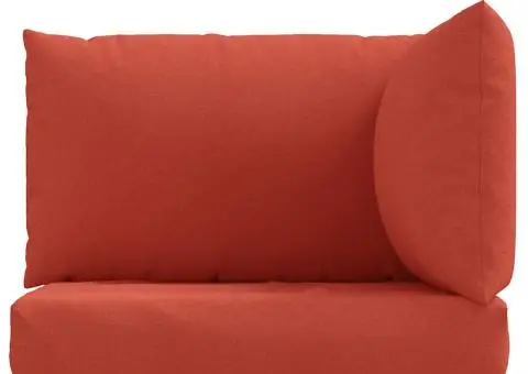 Perne de paleți, 3 buc., melanj roșu vin, material textil - 4/5