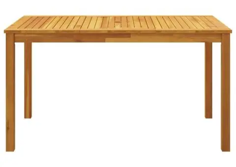 Set mobilier de grădină, 5 piese, lemn masiv de acacia - 4/5