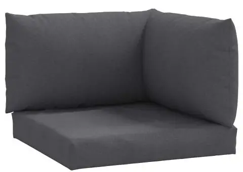 Perne de paleți, 3 buc., melanj antracit, material textil - 2/5