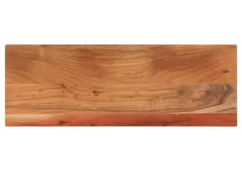 Blat masă 70x40x2,5 cm lemn solid dreptunghiular de acacia - 1/5